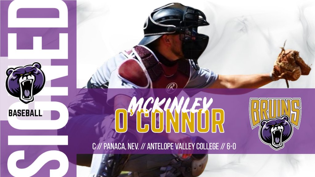 BUBruins's tweet photo. Welcome to Bellevue, McKinley!
@BUBruinBaseball adds backstop O'Connor to 2021 class
https://t.co/56gl6OJwkj
#NAIABaseball #BUBruins #FutureBruins @NAIABall https://t.co/lhGGLL7LMQ