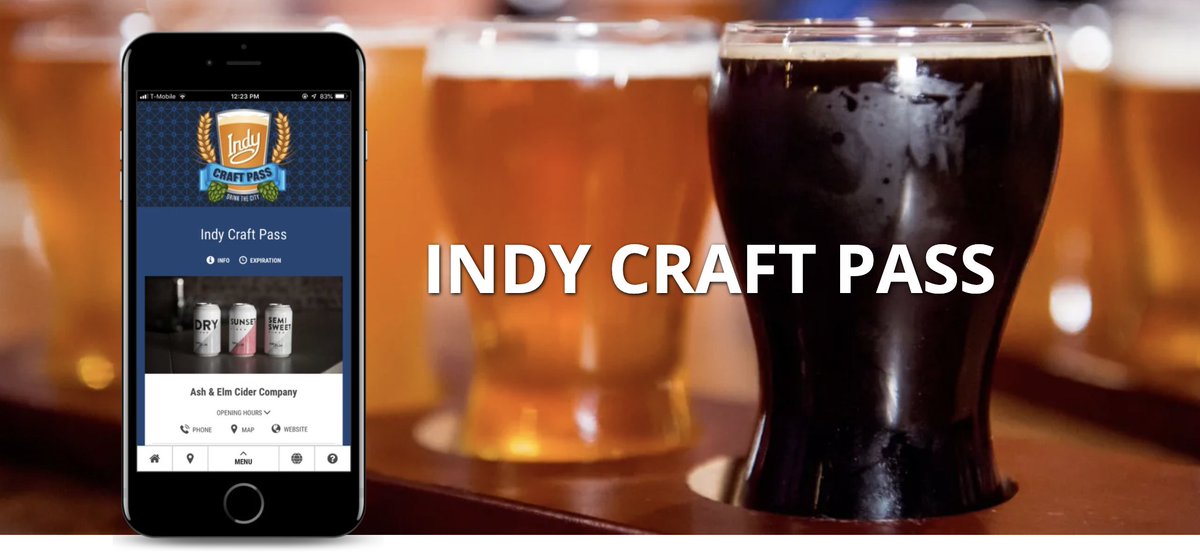 VisitIndy's tweet photo. Happy #InternationalBeerDay! Celebrate in the best way by checking a few stops off on your #IndyCraftPass 🎉 🍺

New to the Indy Craft Pass? Sign up, check in to your favorite #LoveIndy breweries (&amp; wineries, &amp; distilleries!), and get rewards. Learn more: https://t.co/CWb3oJkg0N https://t.co/omdn6ubxus