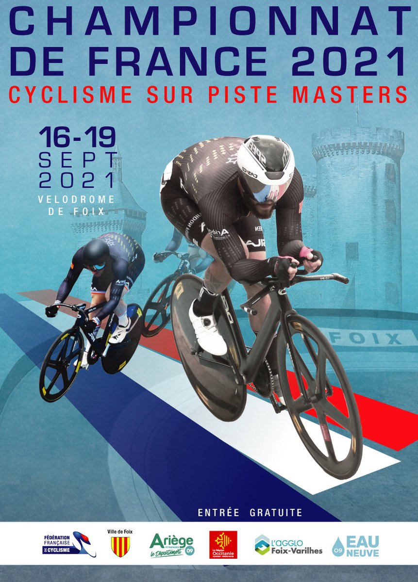 RDV à FOIX du 16 au 19 septembre pour le Championnat de France Masters Piste
Toutes les infos sur le lien ⬇
comiteoccitanieffc.com/post/championn…