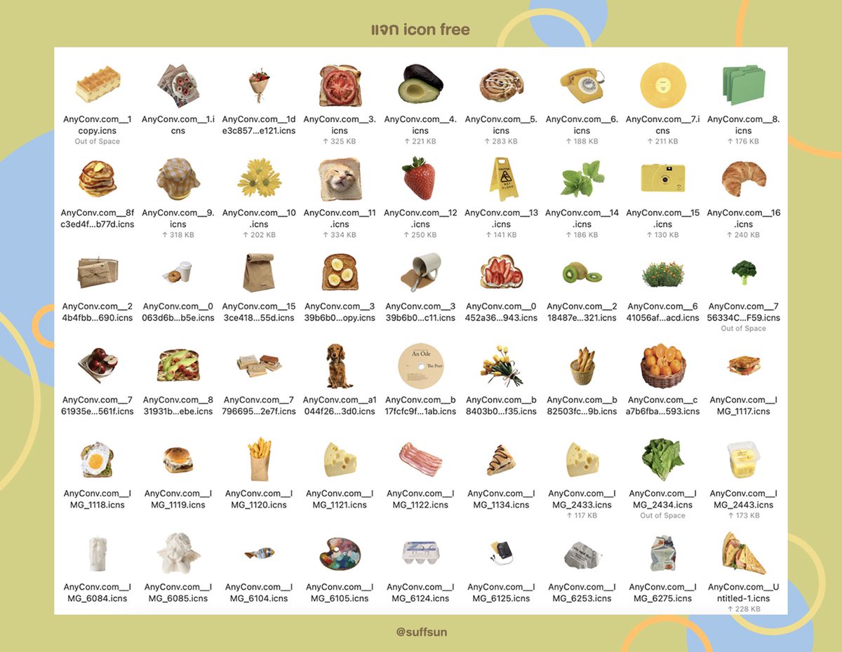 แจก icon mac 💡🫁╯(54 icons)
โหลดไปใช้แล้วแคปมาอวดกันบ้างน้า 🤲🏻⊹

🛋 : drive.google.com/drive/folders/…
( ห้ามนำไปใช้ในเชิงพาณิชย์ )