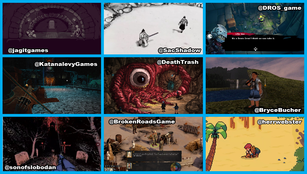 TheWayOfWrath's tweet image. #followfriday #ff Vol 14. #indiedev #indiegames 

@DeathTrash  
@DROS_game
@BrokenRoadsGame
@BryceBucher 
@herrwebster 
@SacShadow 
@KatanalevyGames 
@jagitgames 
@sonofslobodan