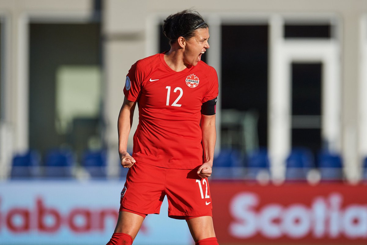 Christine Sinclair with Canada at major tournaments 
03 World Cup: 4th
07 World Cup: Group
08 Olympics: QF
11 World Cup: Group
12 Olympics: Bronze 🥉 
15 World Cup: QF
16 Olympics: Bronze 🥉 
19 World Cup: R16
20 Olympics: Gold 🏅 
What a journey for most prolific goalscorer ever