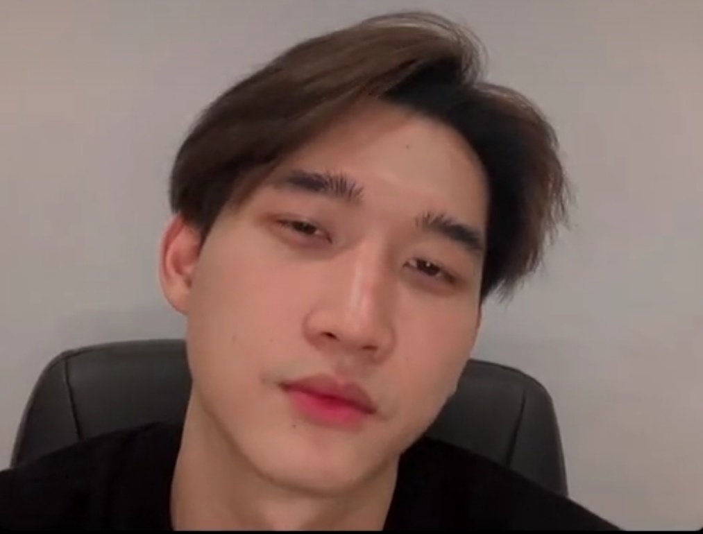 mean4saint's tweet photo. @NPhouluang hair is killing me! 

Baby, why so handsome 😩❤️ https://t.co/2X9eYVeJ52