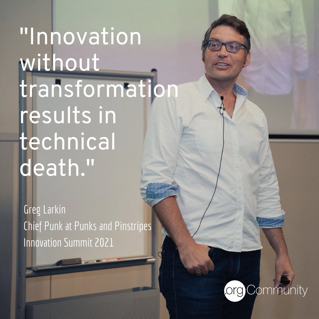 orgcommunity's tweet image. “Digital transformation prevents mature organizations from going into decline by moving them back into growth.” 

To learn more about Greg Larkin&apos;s insightful presentation, click here: ow.ly/Pcgy50FM5yk

#assnchat #associations #digitaltransformation #innovation