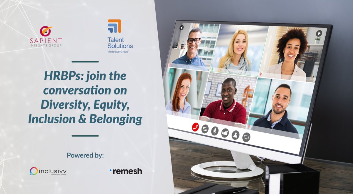 Thanks for sharing, <a href="/RobinSchooling/">Robin Schooling</a> ... please tag in your favorite #HRBP to join our #DEI research inclusivv.co/sapient-insigh…