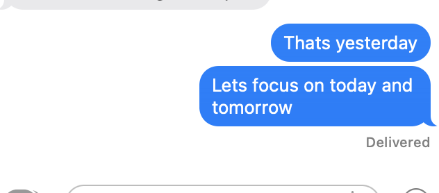 garyvee's tweet photo. my reply every time a team member says "I wish we would have...." https://t.co/6iYtluqvrQ