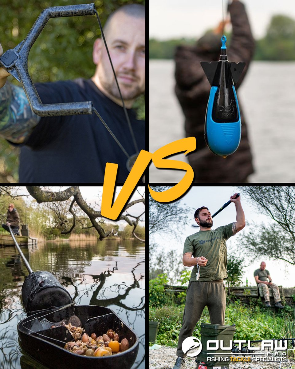 🤔If you could only choose one, which would it be?

📝 Catapult, Spod/Spomb, Throwing Stick or Baiting Spoon❓

Tight lines and different approaches

Outlaw Pro