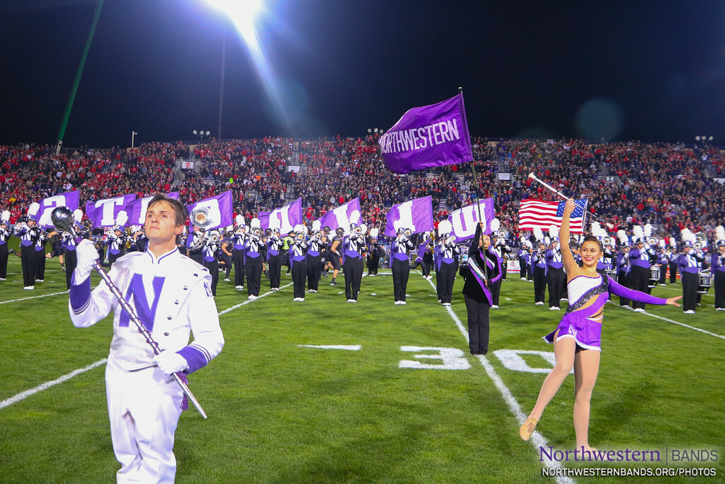 Here Come the Wildcats! northwesternbands.org/photos/2019-20… #B1GCATS