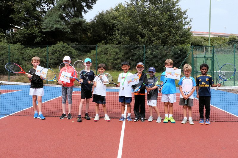 Improving standard of play at the Red Ball Tournament held at the Weald Club Tennis Club Hassocks, 5th August 2021