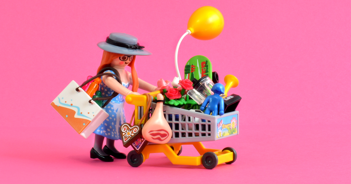 bekræfte grafisk Necklet PLAYMOBIL on Twitter: "When you just can't resist that "add to cart"  button. 🛍️🛒 This shopping girl is part of the #PLAYMOBIL Figures Series  20. You might want to add them to
