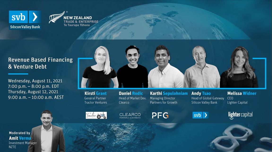 LighterCapital's tweet photo. Register for @SVB_Financial's and @NZTEnews's upcoming webinar featuring @melissawidner, Revenue Based Financing and Venture Debt. 

Check it out here → https://t.co/MnAO8rmWjl 

#finance #fintech #banking #founders #startup #ceos #leadershipandmanagement #vc #revenue https://t.co/IQ9DclVJuK