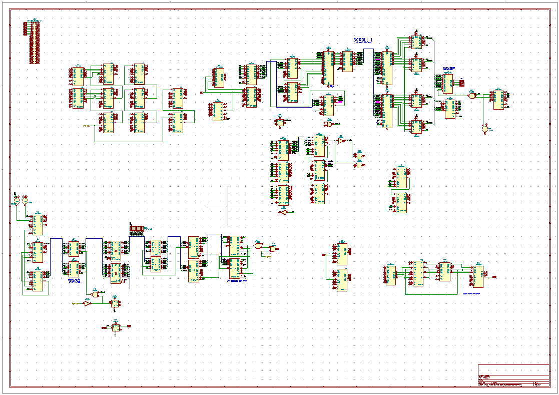 topapate's tweet photo. With the schematics almost done, I couldn't resist to start making the core today. The PCB-to-schematics translation experience has been possitive and rewarding.
Exed Exes will be coming to #MiSTerFPGA in a matter of days. https://t.co/l4DjSwGL7r
