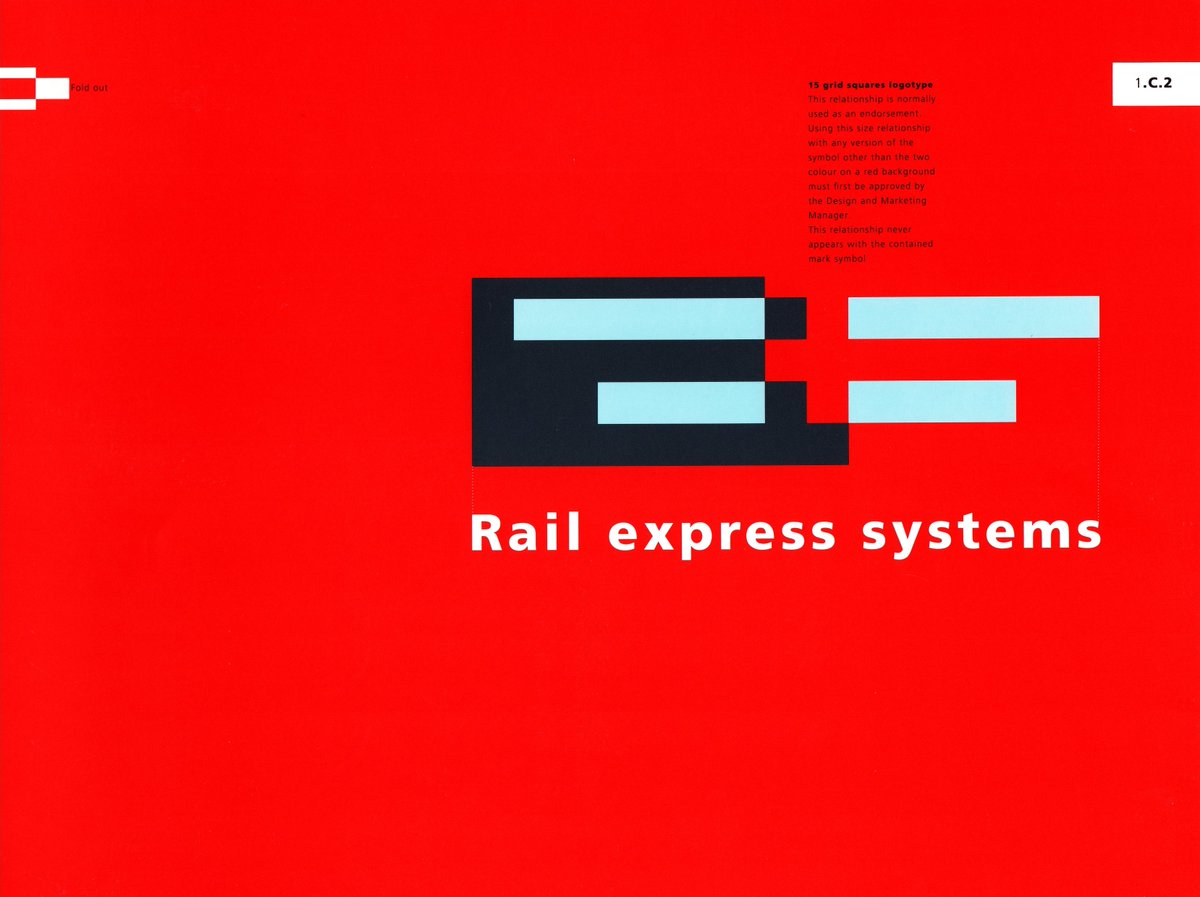 _doublearrow's tweet photo. The best things come in threes...
Last, but by no means least, the Rail express systems (R.e.s.) Design Manual, designed by Roundel in 1992...
https://t.co/8IDJaAzx8l
#BritishRail #RailExpressSystems #Res https://t.co/ztd8Y9En3q