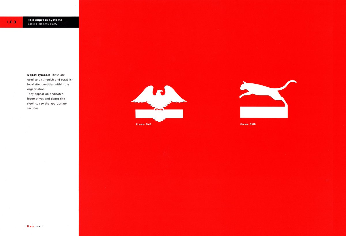 _doublearrow's tweet photo. The best things come in threes...
Last, but by no means least, the Rail express systems (R.e.s.) Design Manual, designed by Roundel in 1992...
https://t.co/8IDJaAzx8l
#BritishRail #RailExpressSystems #Res https://t.co/ztd8Y9En3q