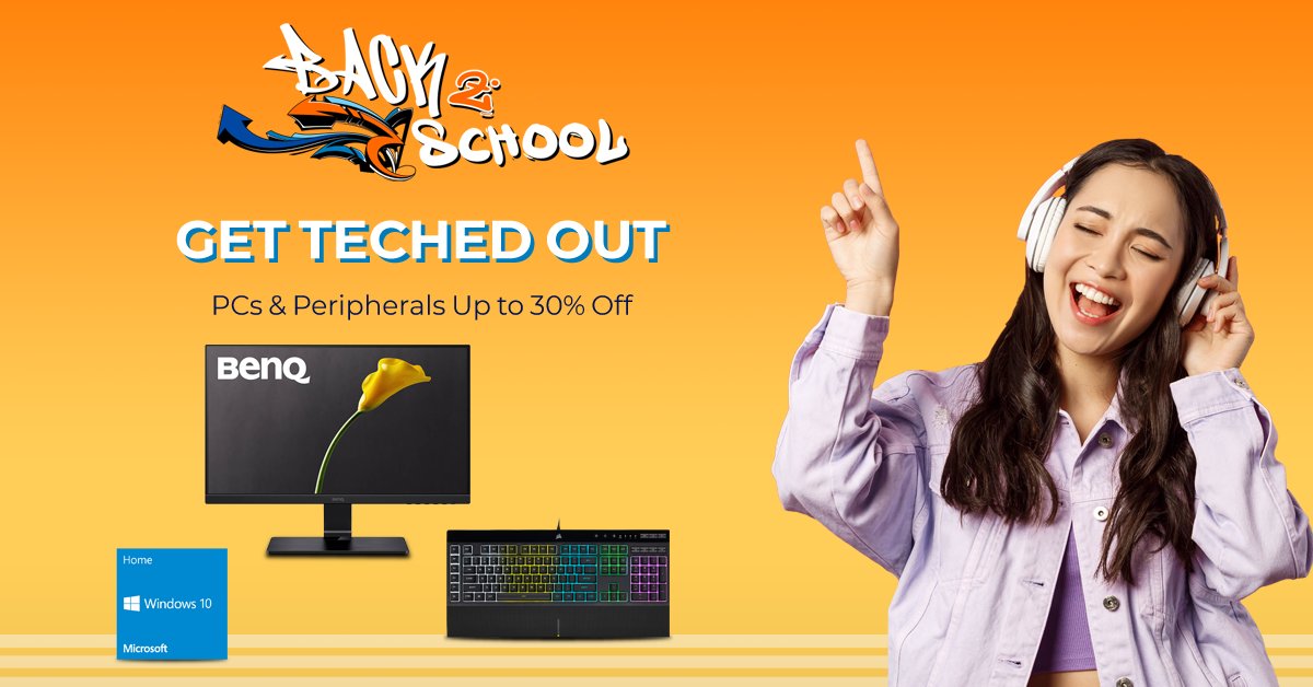 Have you started thinking about what tech gear you need for back to school? Start today! Don't 😴 😴 newegg.io/a53720e1