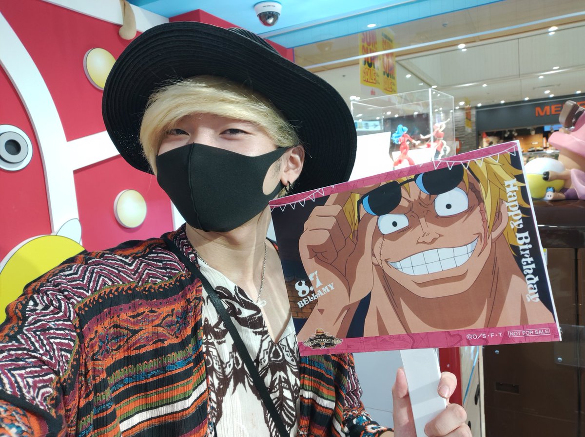 ジジchannel ワンピースフィギュア情報発信 ワンピース ベラミー Happybirthday ハイエナのベラミー ワンピースキャラの中で 2番目に好きなベラミー 好きな所 見た目 モブ感 良い奴 憎めない 応援したくなる 再登場待ってるよ