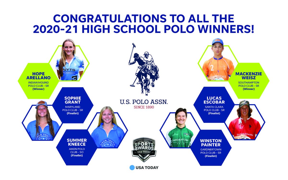 U.S. Polo Assn. and USA TODAY High School Sports Awards (HSSA) Announce Nation’s Top Student Athletes in the Star-Studded Student Awards Program The Sport of Polo is Included for the First Time in the 2021 Awards Event
