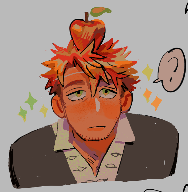 🍎🏹 have you seen him...? now you have 