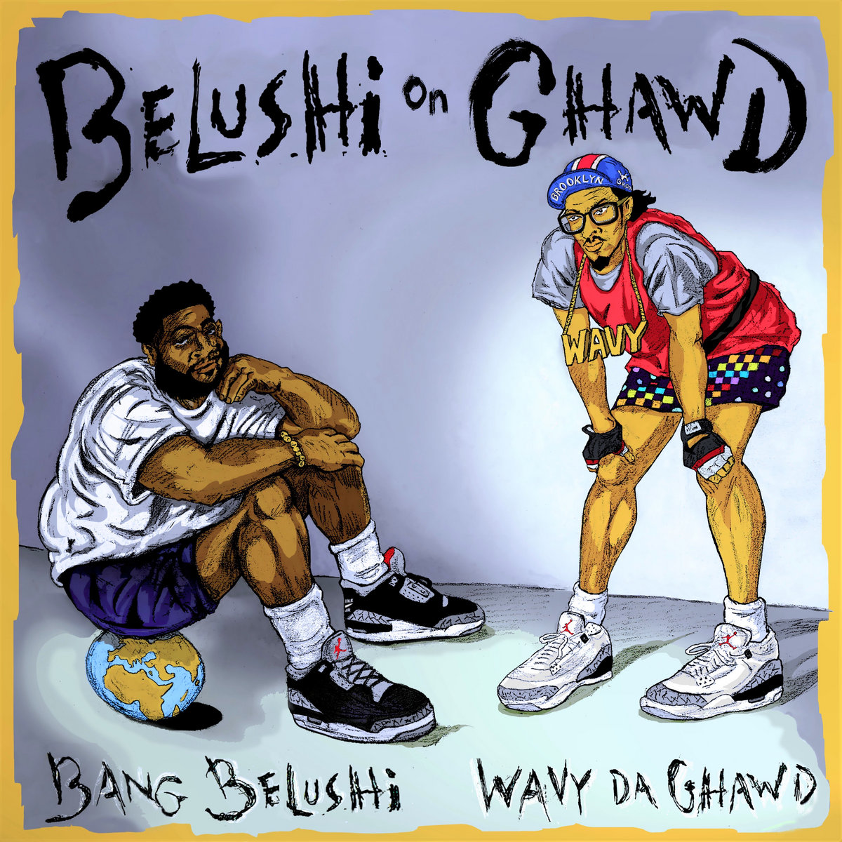 'BELUSHI ON GHWAD' 💥 @GhawdWavy x @Bang_Belushi Yo actually to see da name 'Wavy Da Ghawd' alyways is enough to just dig that one. Really fw his productions since a long time. Just check em out on this one featuring @ProDillinger @Rim_Davillins & others: belushionghawd.bandcamp.com/album/belushi-…