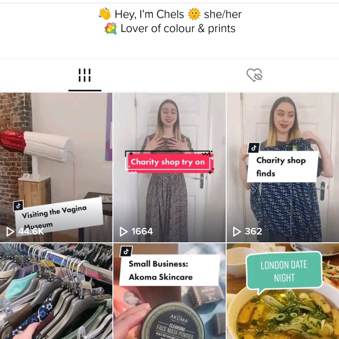 My Tiktok video of my trip to the <a href="/vagina_museum/">Vagina Museum</a> has had lots of attention today. 44.6k views 🤯

vm.tiktok.com/ZMdwHMScc/