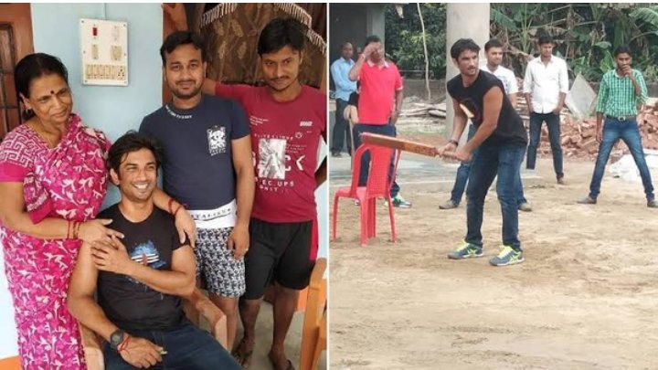 its_ruchika's tweet photo. He was connected to his roots despite his success. He simply cherished everyone around him. That's him visiting his village after 17 years.

Be Selfless Like Sushant
@itsSSR https://t.co/VPEWhKjDwl