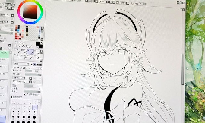 女の子の描きやすさよ… 