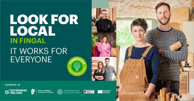 It works for everyone when you #LookForLocal &amp; to assist you in supporting your #Fingal business community we have a dynamic listing of local businesses that can be searched online!
Just go to ow.ly/x0wR50FrAsA
<a href="/Fingalcoco/">Fingal County Council</a> <a href="/FingalChamber/">Fingal Chamber</a> <a href="/BbrigganChamber/">Balbriggan Chamber of Commerce</a> <a href="/JCIFingal/">JCI Fingal</a>