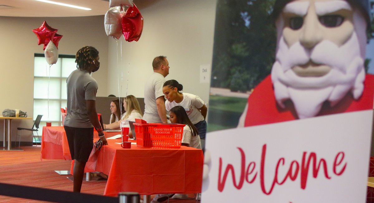 GrandViewUniv's tweet image. We are excited to welcome our fall athletes back to campus today!