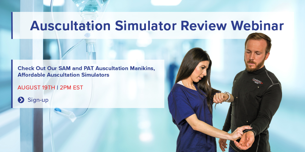 Cardionics_usa's tweet image. There are many ways to train auscultation in medical simulation labs. Learn about the #Cardionics SimScope and how this unique electronic stethoscope can make your medical training a breeze! Register at: hubs.la/H0TSqvM0
#Auscultation #Medicalsimulation #Simlab #Simulation