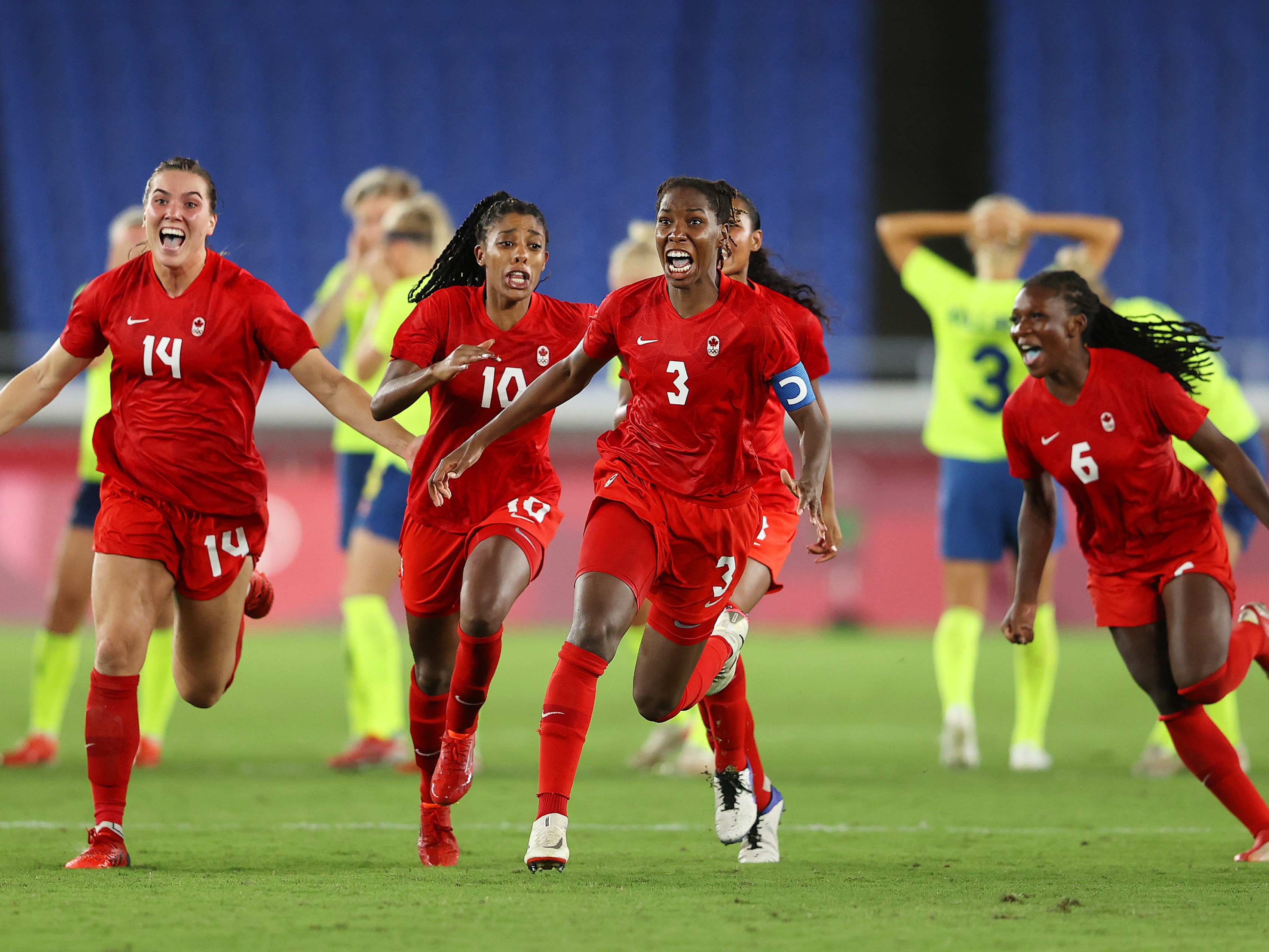 Goal Japan カナダが女子サッカーの歴史に 新たな1ページを加える アトランタ五輪から採用された女子 サッカー 競技 7大会目となる 東京オリンピック で カナダ が4番目のオリンピック女王に 1996 アメリカ 00 ノルウェー 04 アメリカ