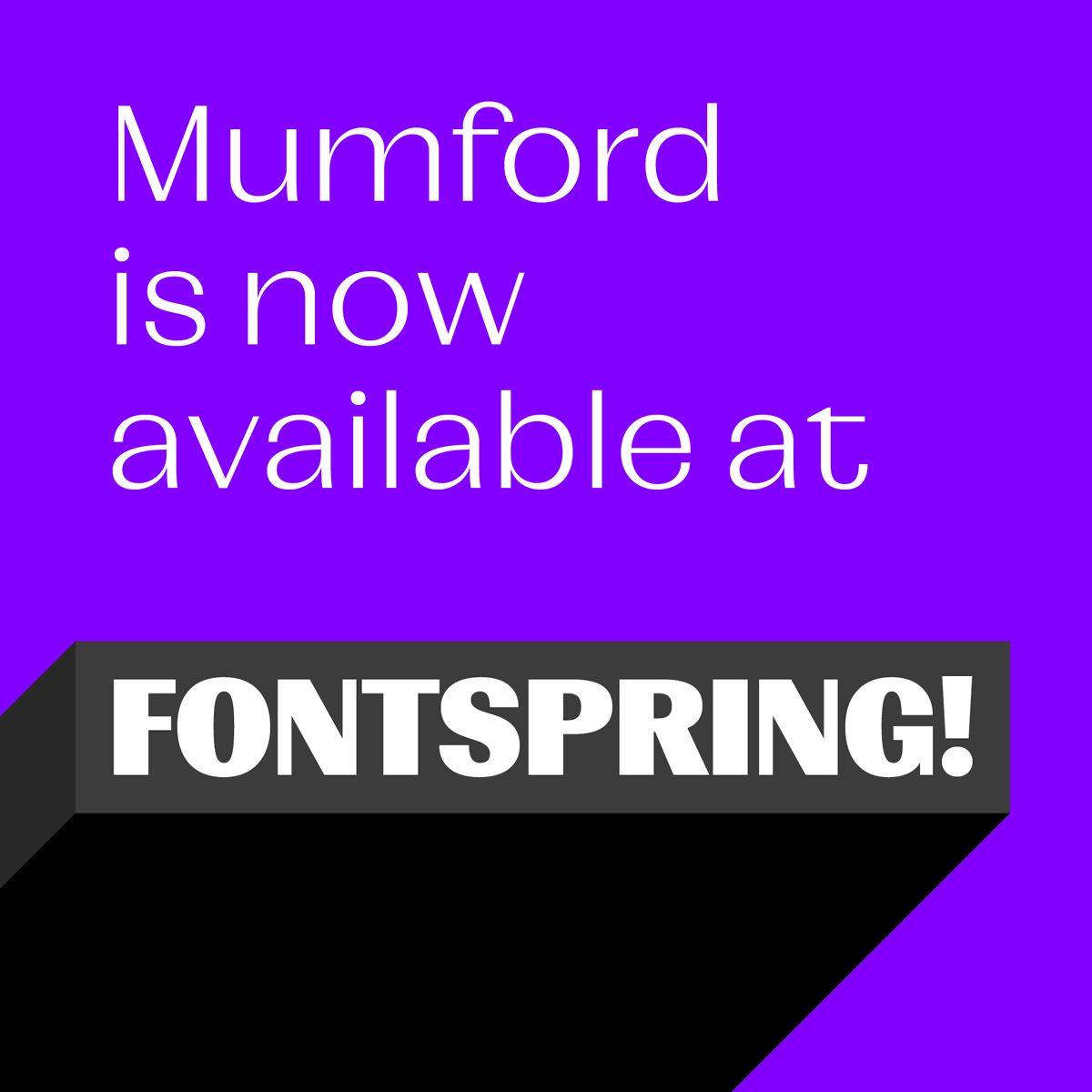 Mumford is now also available at <a href="/fontspring/">Fontspring</a> 

fontspring.com/fonts/fragtype…