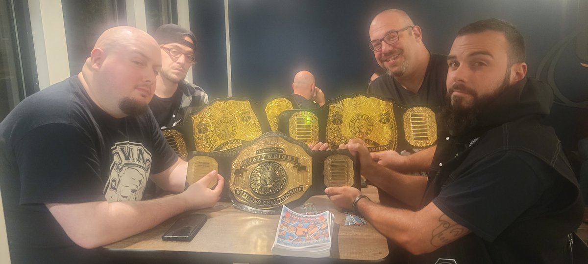 GCBCo's tweet photo. Thanks to Proving Ground Wrestling for coming by our Wrestling Taproom Trivia last night! Go see their upcoming show Ultimate Alliance Live from the Peabody Black Box on August 21st! Amy and Rob will be there!

https://t.co/Dh7sCkU0rO https://t.co/PiqBz1vL3j