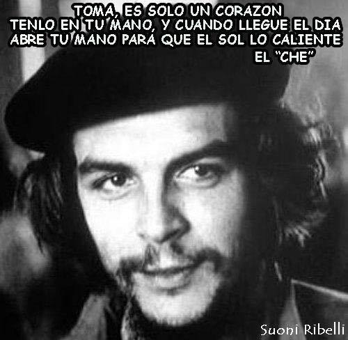LuisCIbarraflo1's tweet photo. Al #Che no tenes que estudiarlo ,
Al #Che tenes que #Sentirlo!! https://t.co/z620PGCKkz