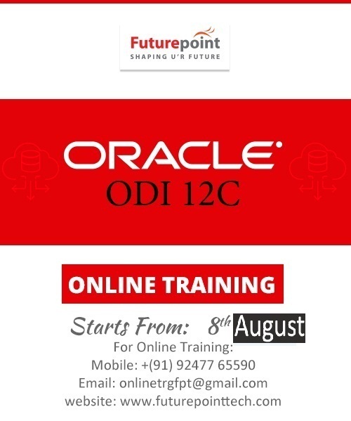Futurepointech's tweet image. futurepointtech.com/odi-training.h…
#odi 12c Online Training course and Jobsupport at Futurepoint Hyderabad .
#oracledataintegrator #oracledataintegratortrainingcourse #odi11g #odi12c #oracledataintegratoronlineclasses #odi12conlineclasses #odi12cclasses #odionlinetrainingclasses #obiee