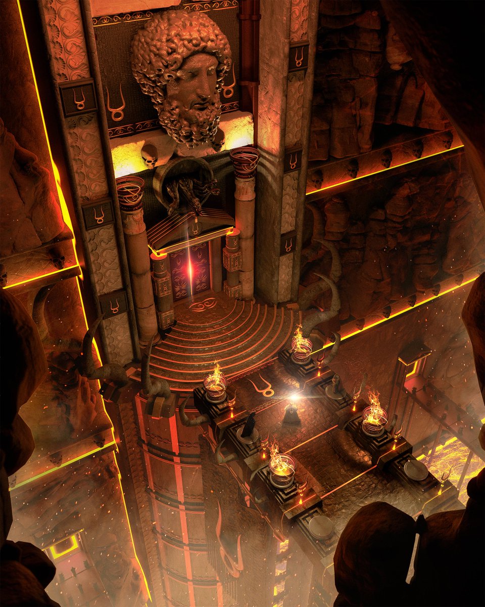 The House of Hades.
The final one in the Olympian Gods series. Might do more someday but for now, the big three will do. 😊