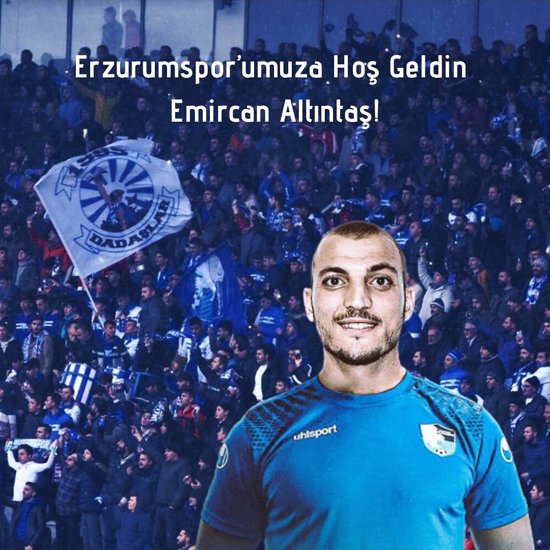 #Erzurumspor’umuza Hoş Geldin Emircan Altıntaş! 

#DadaşlarGrubu
