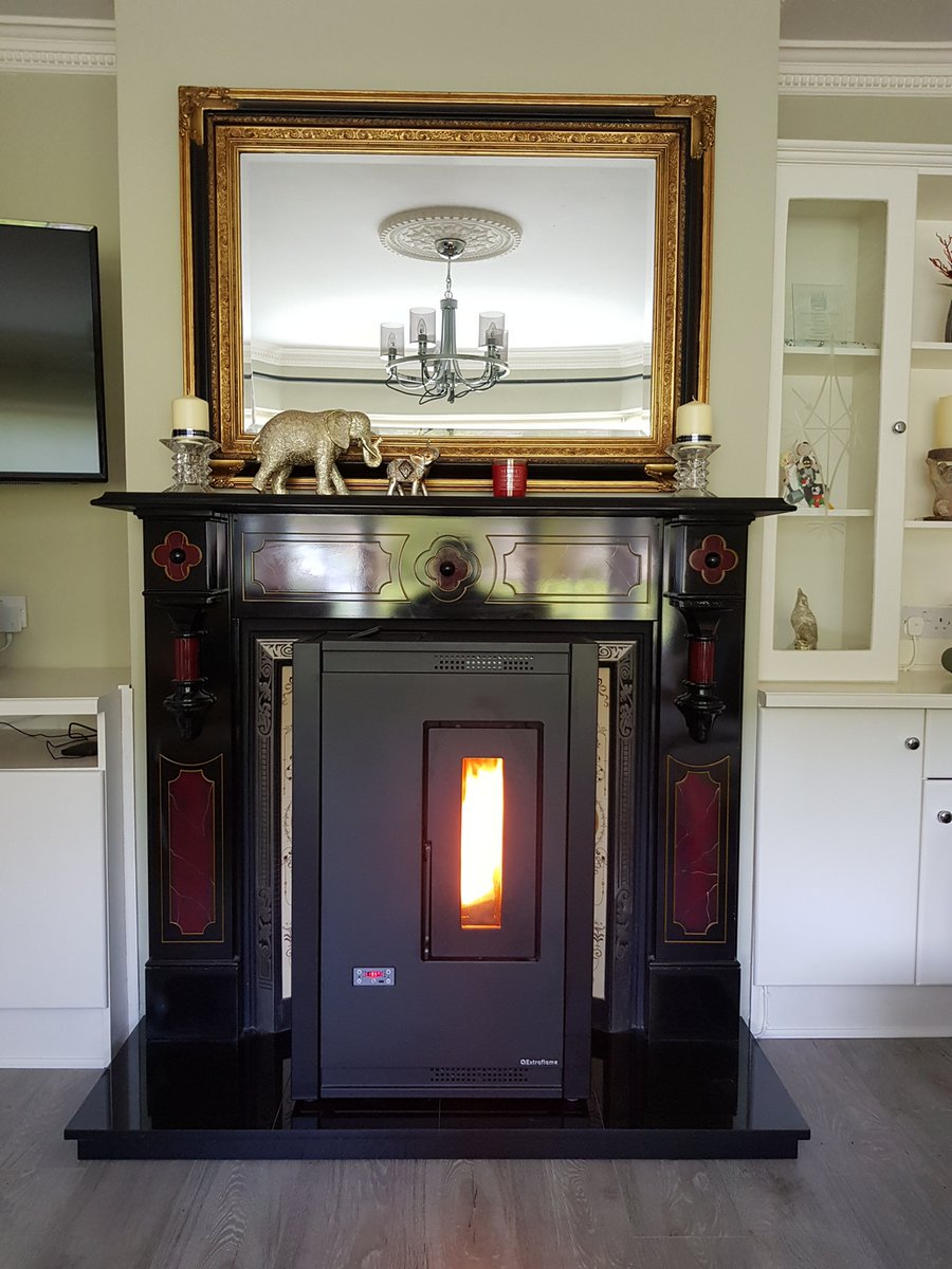 Kerry Biofuels on Twitter: "So the 2021-2022 heating season has started.  Service of 2 stoves - one a 'slim' Extraflame Luisella room heating wood  pellet stove. #woodpellets #lanordicaextraflame https://t.co/stUp07YR1m" /  Twitter