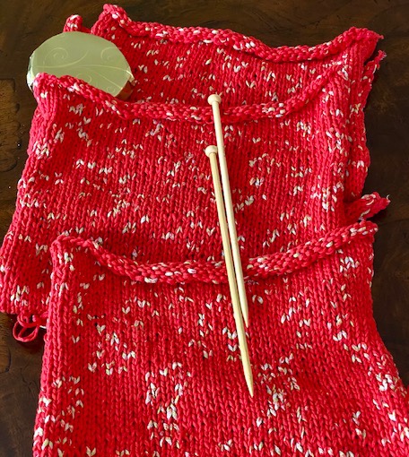 WINNER OF THE GOLD for the fastest knitter