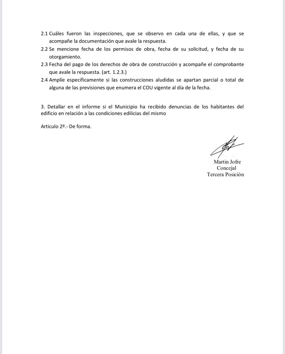 <a href="/vannpereyra/">vanchu 🤍</a> <a href="/AntoMarconetto/">Antonella</a> <a href="/AgusTSilva_/">Agu</a> El pedido de informe ya fue ingresado en el Honorable Concejo Deliberante y estoy también atento a la causa en la justicia. Un fuerte abrazo para todos y a disposición para lo que sea.