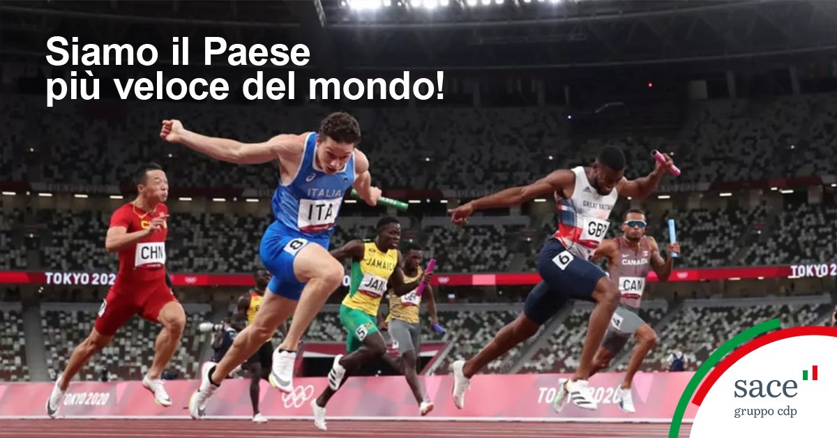 🥇In queste settimane abbiamo dato prova del nostro valore al mondo intero! 🇮🇹
Con l'oro di oggi l'Italia dimostra ancora una volta di essere in grado di "riprendere a correre". 
Più forte di tutti! ⚡️

#Italiacheriparte #ItaliaTeam #Tokyo2020 #4x100 
<a href="/Coninews/">CONI</a> <a href="/atleticaitalia/">Atletica Italiana</a>