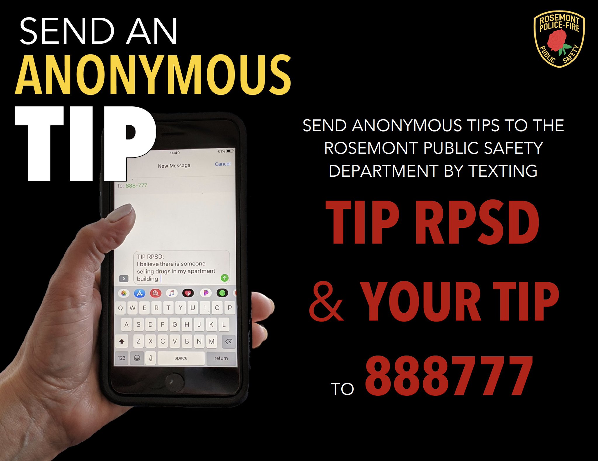 RosemontPublicSafety on Twitter "The Rosemont Public Safety Department