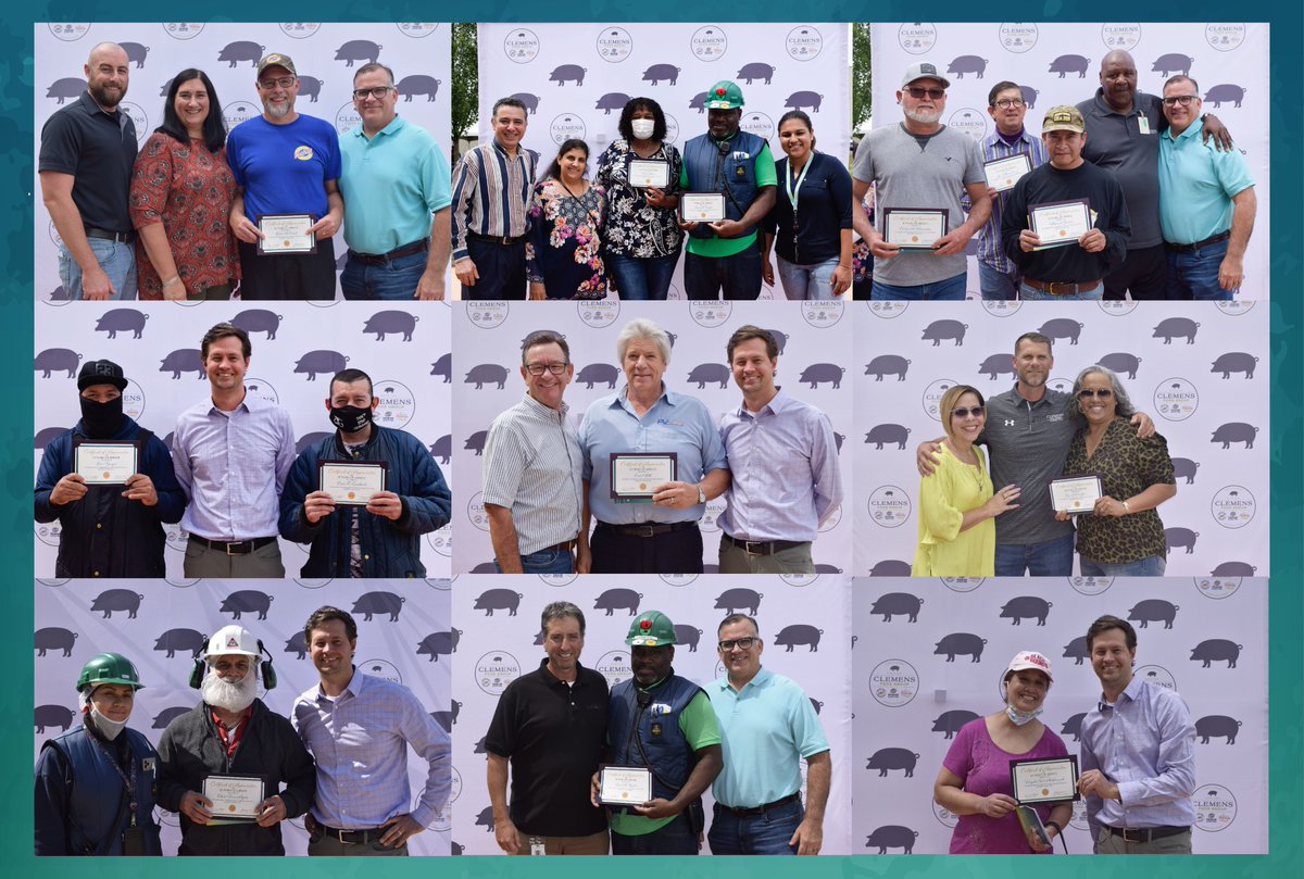 JoinClemens's tweet photo. We recently honored more than 100 CFG Team Members for their milestone anniversaries from 15 to 45 years of service

We are grateful for all of our Team Members that have shown leadership and dedication to our company and our work family. 

Here's to many more years of success! https://t.co/YPtrbmaYUG