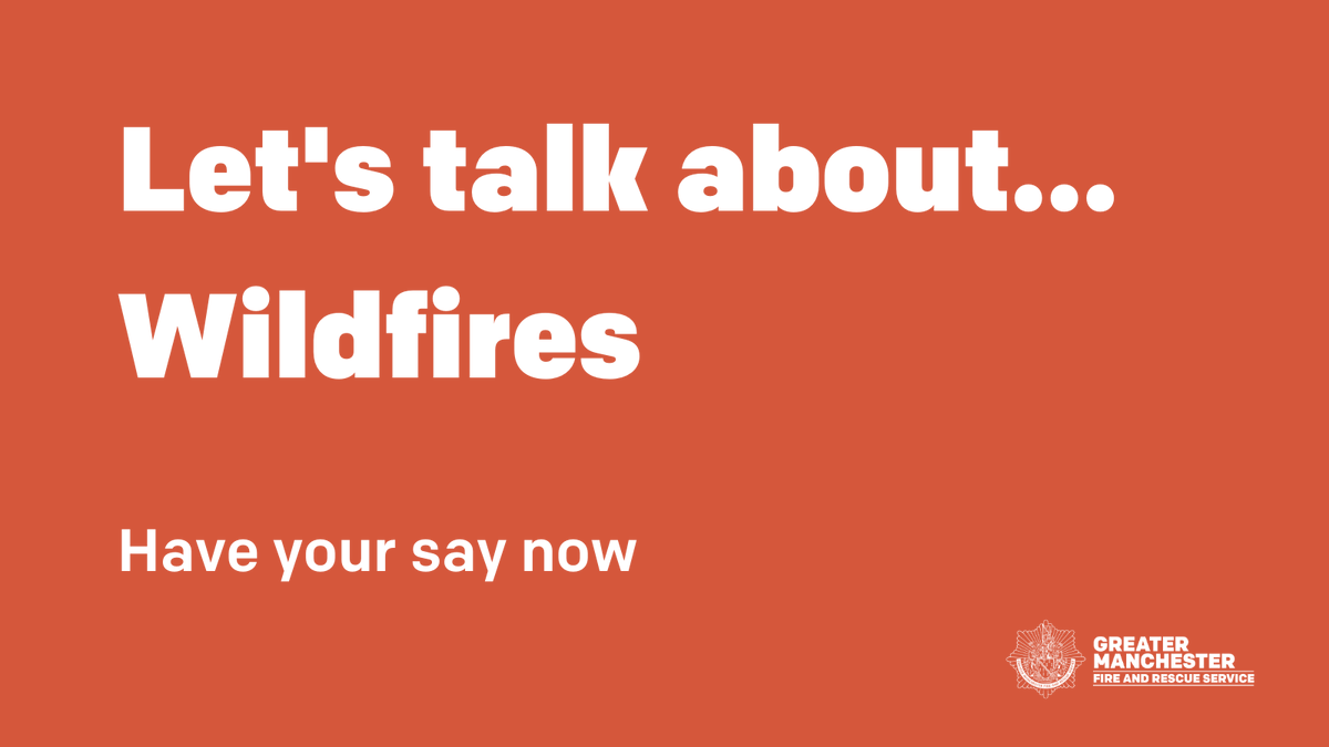 manchesterfire's tweet photo. A few days left... have you had your say about wildfires? 🔥 

If not, please spare a few moments to share your thoughts to help us shape our future work. 

You can find the survey on the GMConsult website 👉 https://t.co/JMyXE9yOoL https://t.co/PzNS1K2Z1l