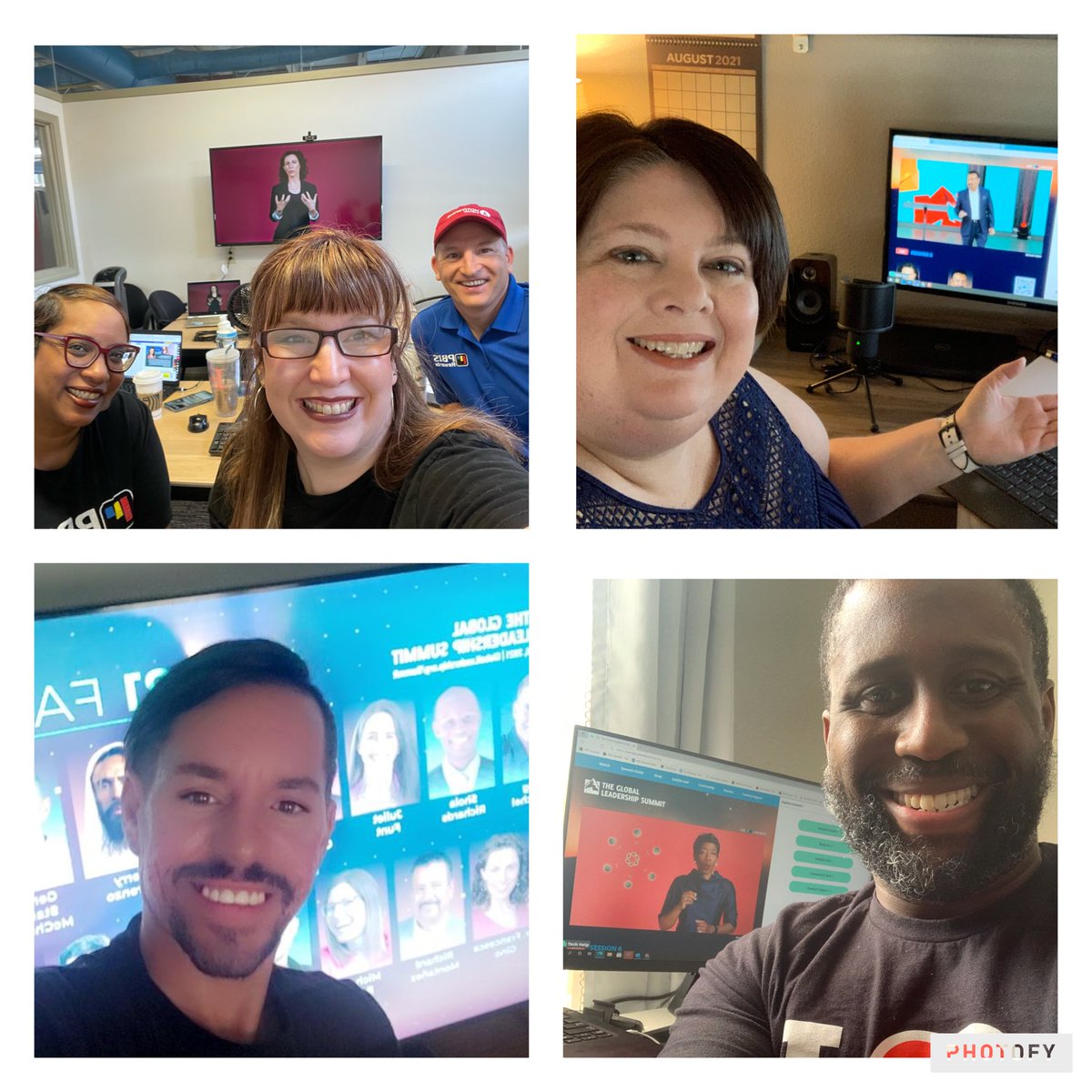 momyates's tweet photo. We might not all be in same room-but we are attending #GLS21 together! ♥️ #pbisrewards https://t.co/dQ3ZxfbdCb