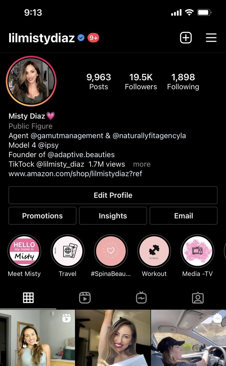 Hi friends please follow me on Instagram @lilmistydiaz 💜