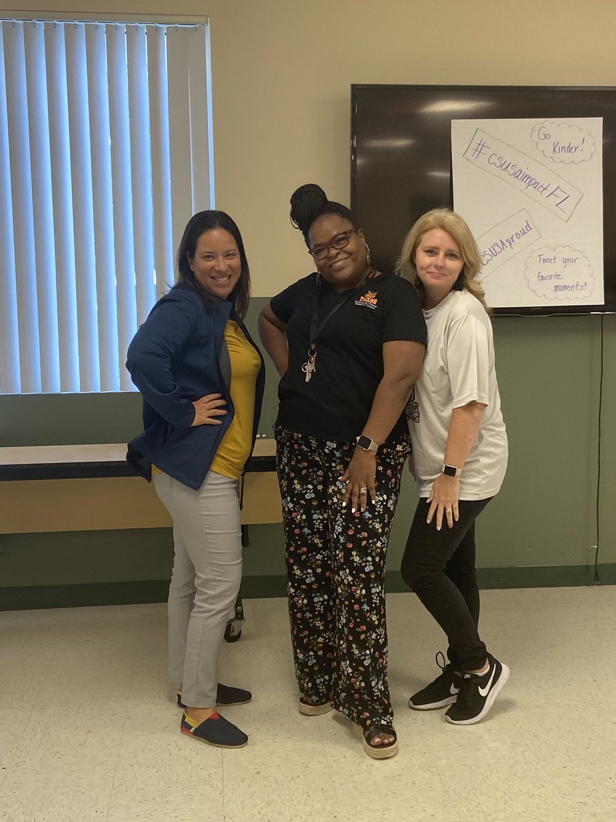 These three beautiful ladies are not only here at IMPACT engaging with their colleagues, they are also celebrating their wedding anniversaries today. Happy Anniversary from your CSUSA family!! #CSUSAproud #CSUSAimpactFL