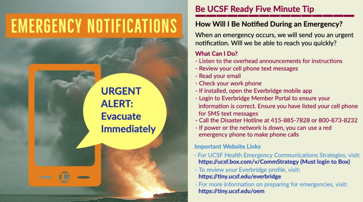 UCSFHealthEM's tweet image. #BeUCSFReady #MakeAFamilyEmergencyCommunicationPlan tiny.UCSF.edu/OEM