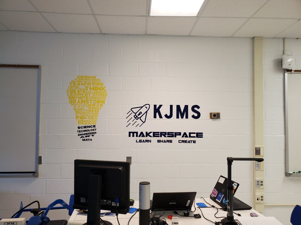 KJMS Makerspace tweet media