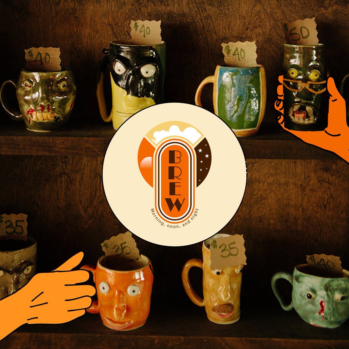 Not only do we have awesome food, beer, and cocktails, we also sell some pretty sick mugs. Come peruse our selection in downtown Traverse City.