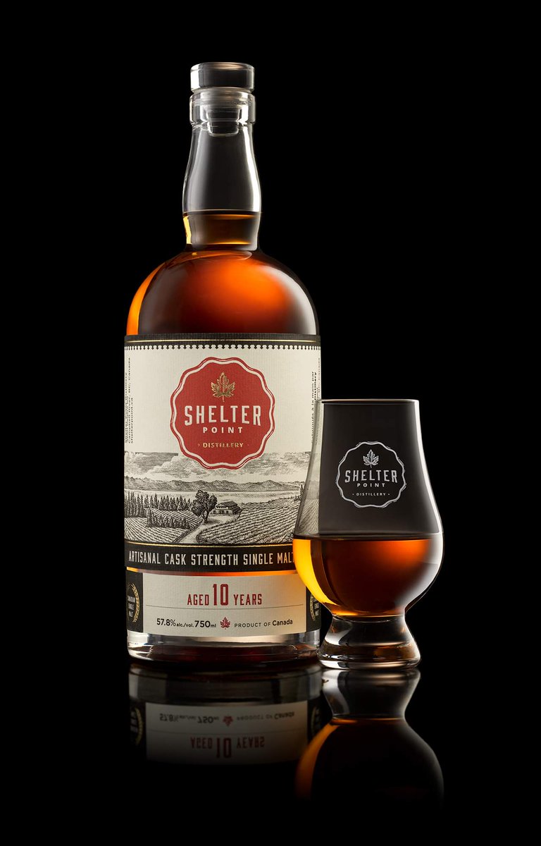 We are live! First official 10 Year Old Shelter Point Single Malt! And at Cask Strength to boot!! 🥳🥳🥳

Online only, guaranteed to sell out quick!! shelterpoint.ca/single-malt-wh…

#shelterpoint #agestatement #whisky #onlineexclusive #10year #caskstrength